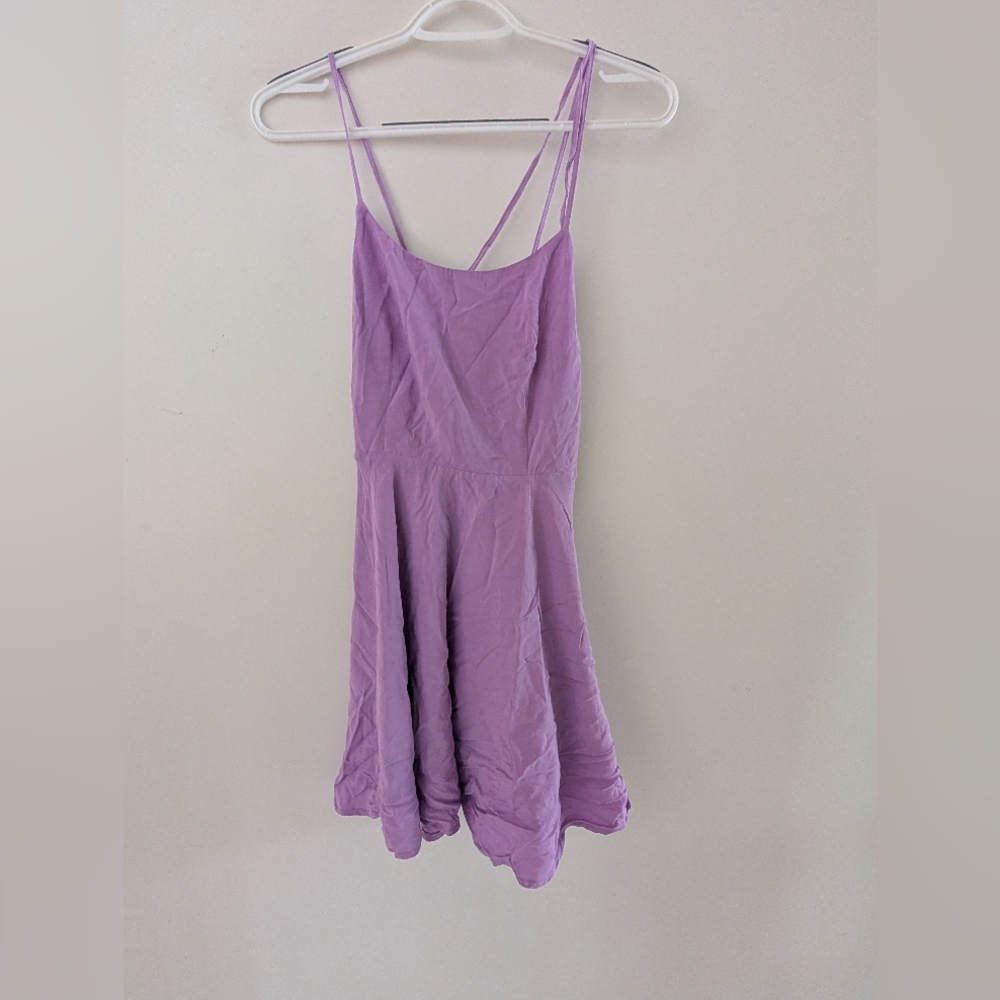 Forever 21 Lilac Spaghetti Strap Dress